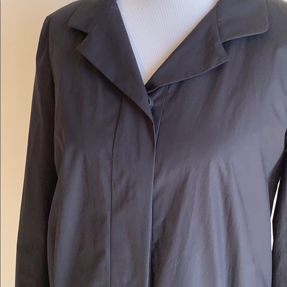 Salvatore Ferragamo Black Cotton Dress Sz 46 - Picture 2 of 6